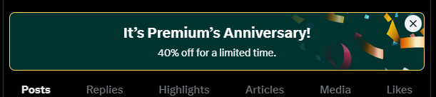 What a joke!  Had the subscription last year, tried to advertise on X ads kept being rejected over &amp; over, 0 detail of why. Take the course learn what U can &amp; can't do.  Litteraly trying to give a Billionaire money, like, no we can't take your advertising money..  dumb 💩
WTF