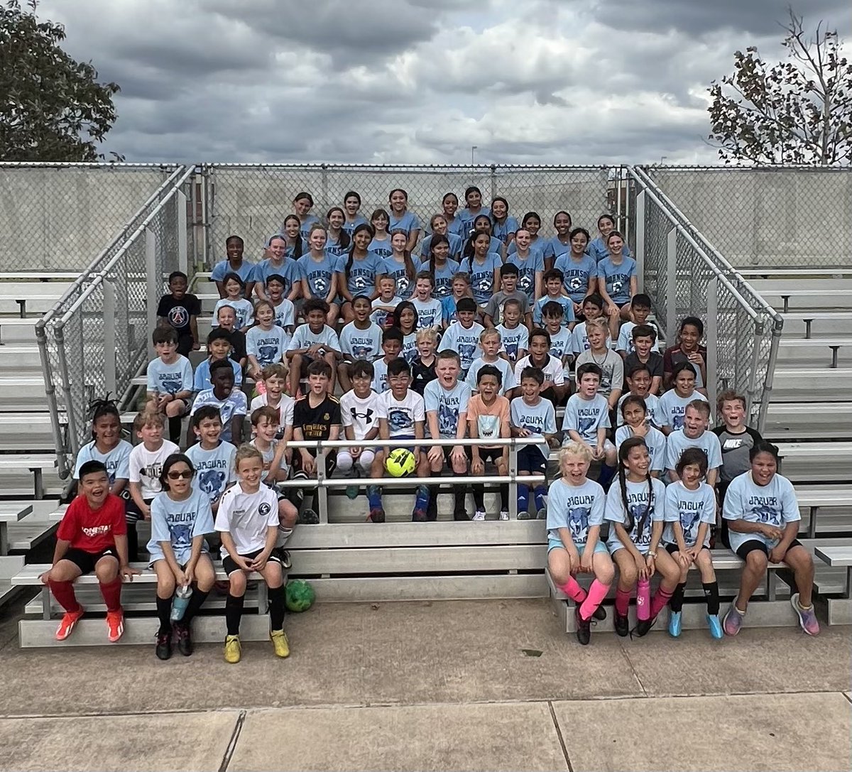 Krista Perez (@kristaperez_13) on Twitter photo Had a great time volunteering with <a href="/JHSvsoccer/">Johnson Girls Soccer</a> running our soccer clinic!
<a href="/NEISD/">North East ISD</a> <a href="/NeisdAthletics/">NEISD ATHLETICS</a> <a href="/CTJohnsonHigh/">CTJHighSchool</a> Had a great time volunteering with <a href="/JHSvsoccer/">Johnson Girls Soccer</a> running our soccer clinic!
<a href="/NEISD/">North East ISD</a> <a href="/NeisdAthletics/">NEISD ATHLETICS</a> <a href="/CTJohnsonHigh/">CTJHighSchool</a>