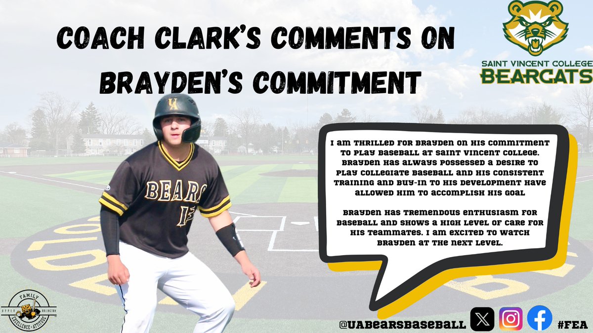 Upper Arlington Baseball (@uabearsbaseball) on Twitter photo 