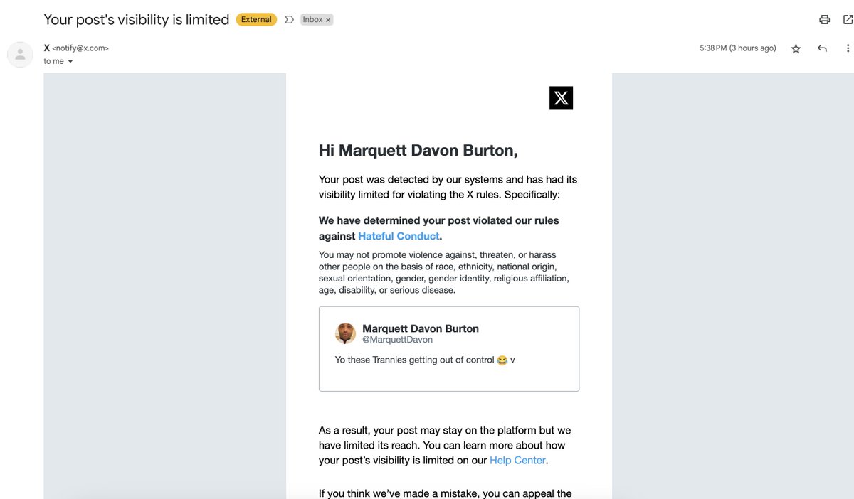 MarquettDavon's tweet photo. X is not a bastion of free speech, that is a marketing tool. It is controlled by the rainbow. #wokeism #FreeSpeech #FreedomOfSpeech #deen #marquettism #MarquettDavon https://t.co/jbDGX3P5Bn