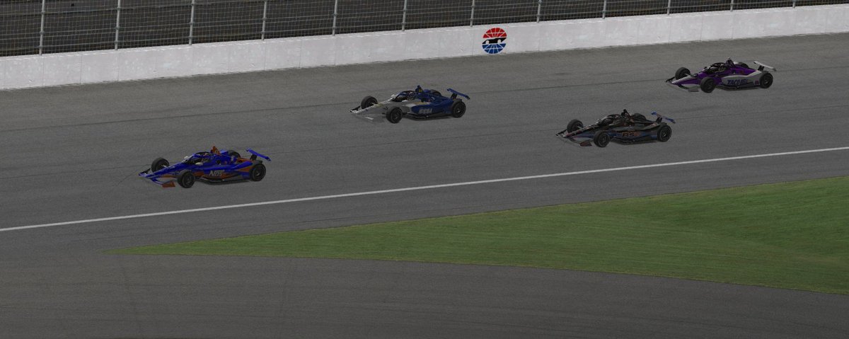 After pit stops, <a href="/bikkzie/">bikkzie °❀⋆.ೃ࿔*:･</a> leads the field back to green for the final 45 laps