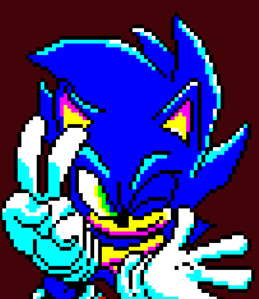 GM FAM🥰 ☕️
Today marks Day 171 of working on <a href="/basepaint_xyz/">BasePaint</a> 's Day  #467: Television Test Card Chaos canvas. 
It's intriguing to imagine how this piece will turn out once finished. I've chosen to draw Sonic the Hedgehog, a character I truly love.🦔🪙💖
#pixelart #pixelartist