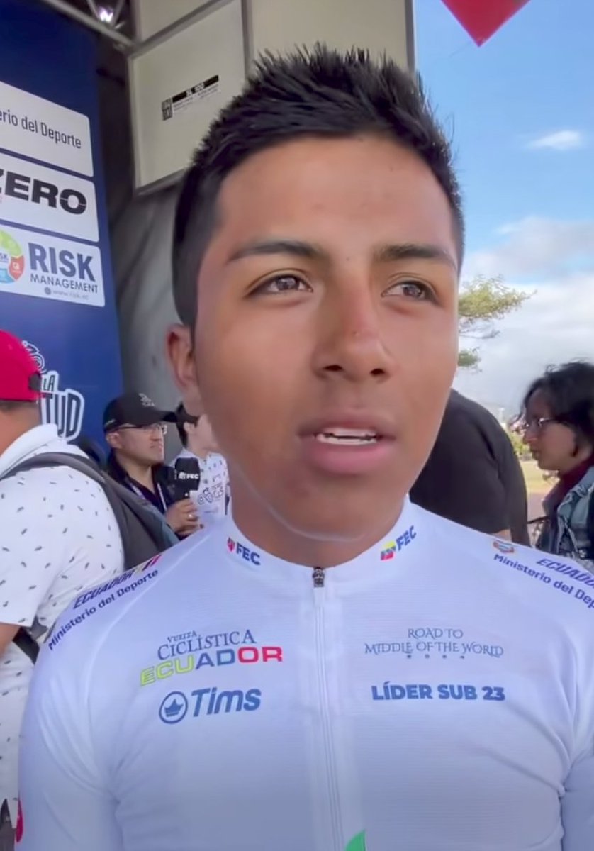 Richard Huera Campeón edición 41 #VueltaCiclisticaEcuador #VCE2024 #vueltaciclística2024
Joffre Imbaqingo Campeón Sub 23 🇪🇨✨
