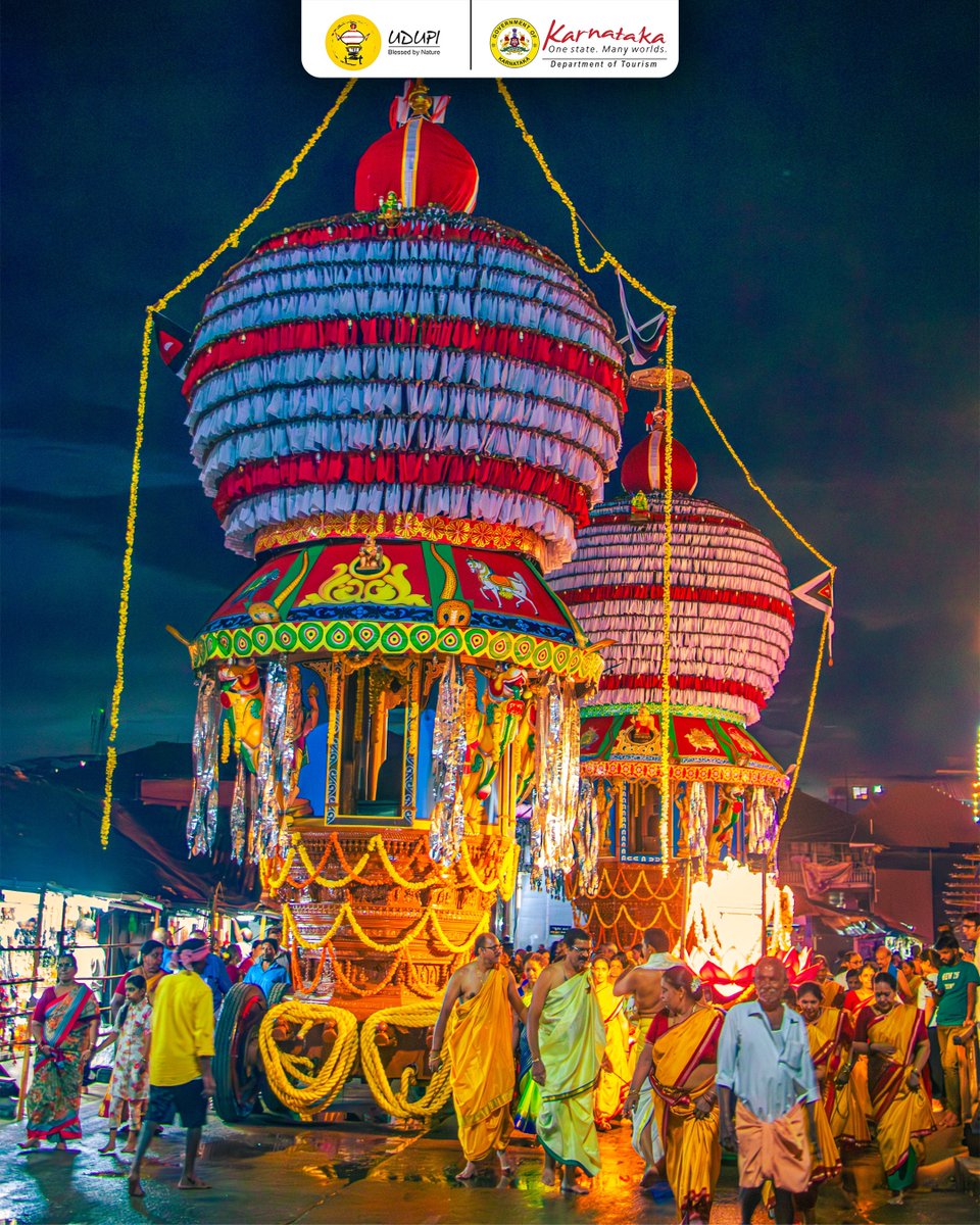 tourism_udupi's tweet photo. Sri Krishna Mutt Udupi 🙏
Deepostsava - 2024
#krishna #krishnamata #udupi #udupitourism #temple #tulunadu #temple #trending #photooftheday #dronephotography #deepostav #karnataka #karnatakatourism https://t.co/vY6pRjOLOA