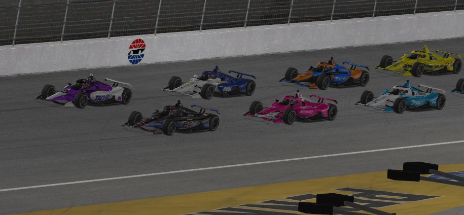After <a href="/bikkzie/">bikkzie °❀⋆.ೃ࿔*:･</a> pits, <a href="/74mracer/">Manix Furqueron</a> leads the field back to green