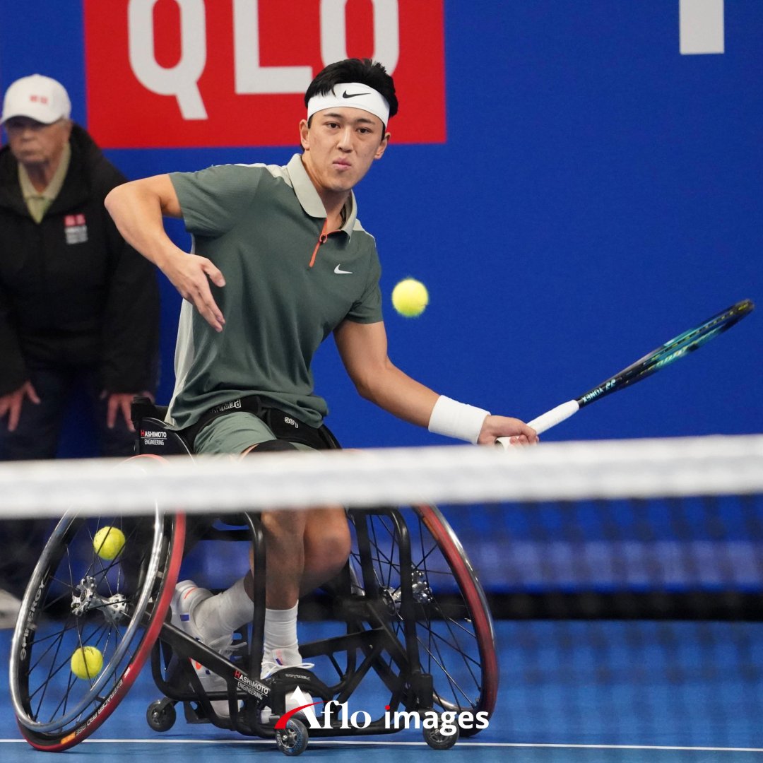 afloimages's tweet photo. Tokito Oda and Yui Kamiji claimed their 2nd NEC #WheelchairMasters singles title! 🏆
📸SCS/Mathilde Dusol/AFLO (HOLLAND OUT)
#AfloImages #ITF #tennis #WheelchairTennis #Champions #NECMasters #TennisLegends #ParaAthletics #上地結衣 #YuiKamiji #車いすテニス #小田凱人 #TokitoOda https://t.co/R7YohlRoUf