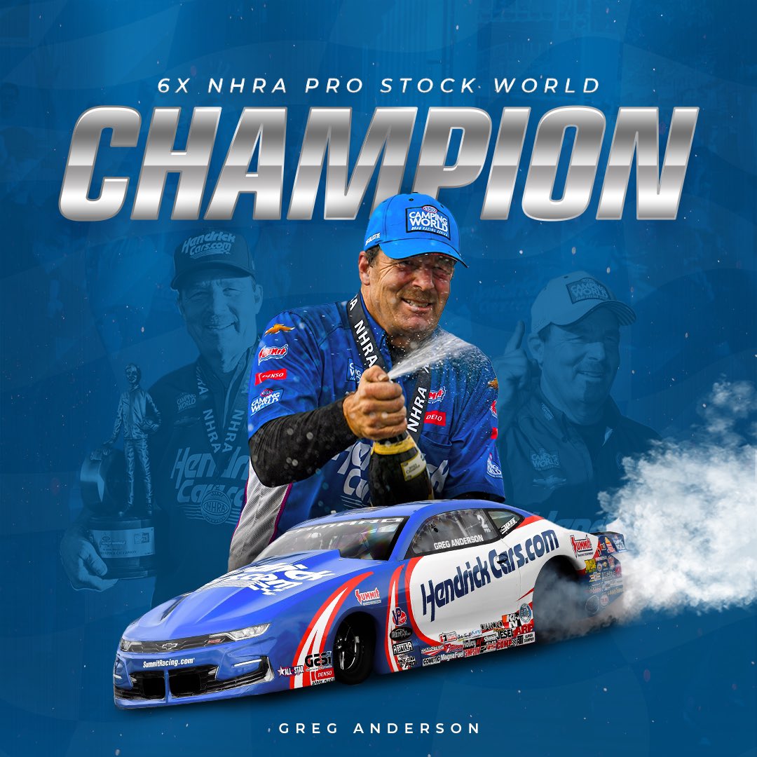 HendrickCars's tweet photo. PRO STOCK CHAMPIONS!! https://t.co/qcw9iiMHD0
