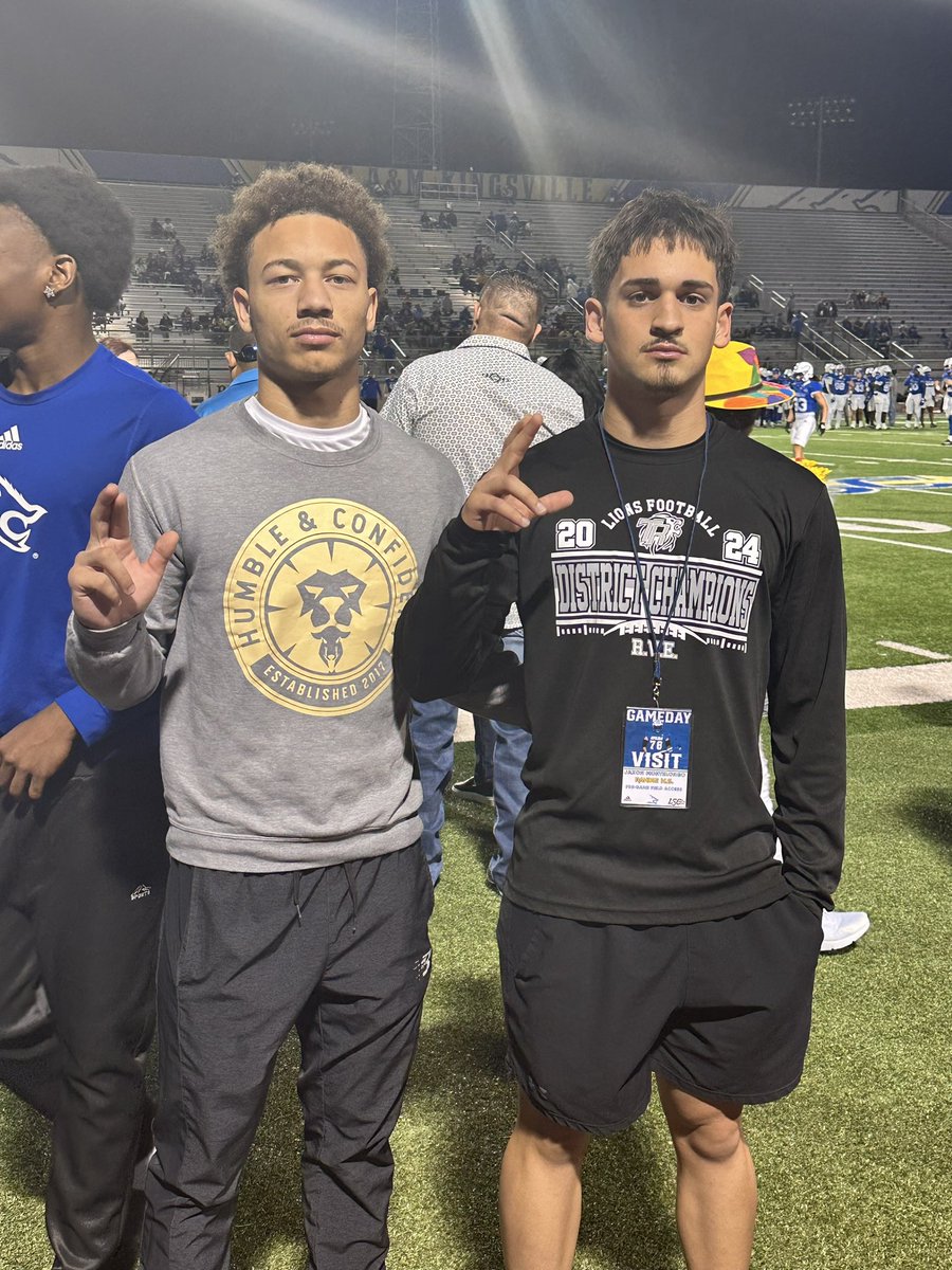 Jaxon Paul Montelongo (@jaxonmontelongo) on Twitter photo I had a great time visiting <a href="/JavelinaFB/">TAMUK Javelina Football</a> and old friends and teammates. Thank you @CoachMoneyTAMUK for the invitation and hospitality. I can’t wait to be back!
<a href="/BrianRandle40/">#nodayzoff</a> <a href="/CoachHill_7/">stephen.hill</a> <a href="/CoachHaack09/">Brooks Haack</a> <a href="/CoachWash17/">Mark Washington</a> <a href="/CoachJinks/">Mike Jinks</a> <a href="/Coach_Vigne/">Jayson Vigne</a> <a href="/cortneybrown24/">Cortney Brown Jr</a> <a href="/4way_kid/">Keilan Sweeny #4way_kid</a> <a href="/RandleFootball/">TRHS Lions Football</a> I had a great time visiting <a href="/JavelinaFB/">TAMUK Javelina Football</a> and old friends and teammates. Thank you @CoachMoneyTAMUK for the invitation and hospitality. I can’t wait to be back!
<a href="/BrianRandle40/">#nodayzoff</a> <a href="/CoachHill_7/">stephen.hill</a> <a href="/CoachHaack09/">Brooks Haack</a> <a href="/CoachWash17/">Mark Washington</a> <a href="/CoachJinks/">Mike Jinks</a> <a href="/Coach_Vigne/">Jayson Vigne</a> <a href="/cortneybrown24/">Cortney Brown Jr</a> <a href="/4way_kid/">Keilan Sweeny #4way_kid</a> <a href="/RandleFootball/">TRHS Lions Football</a>