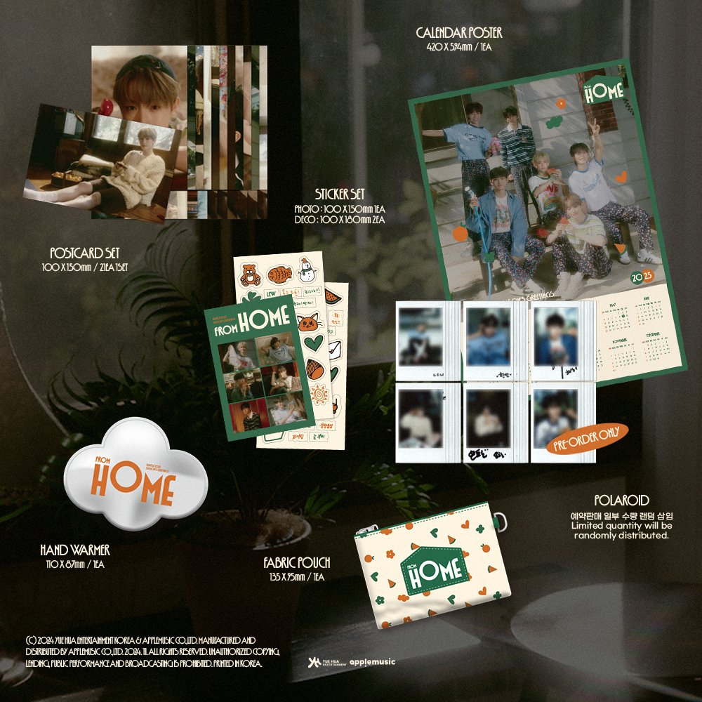 TPST__official's tweet photo. TEMPEST

2025 SEASON'S GREETING [FROM HOME]

📆 2024년 11월 18일 11AM OPEN🏠

🔗 https://t.co/aGM3lWGz9L

#TEMPEST #템페스트 
#한빈 #형섭 #혁 #은찬 #LEW #태래 https://t.co/se0ATDFiDE