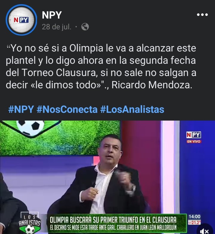 OOC Fútbol Paraguayo tweet media