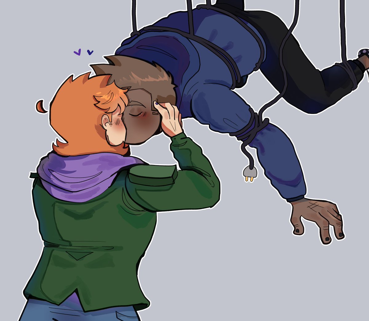 Linoryxx_'s tweet photo. Well, you guys ask for it 💜💙 https://t.co/l3VuFfYO2T