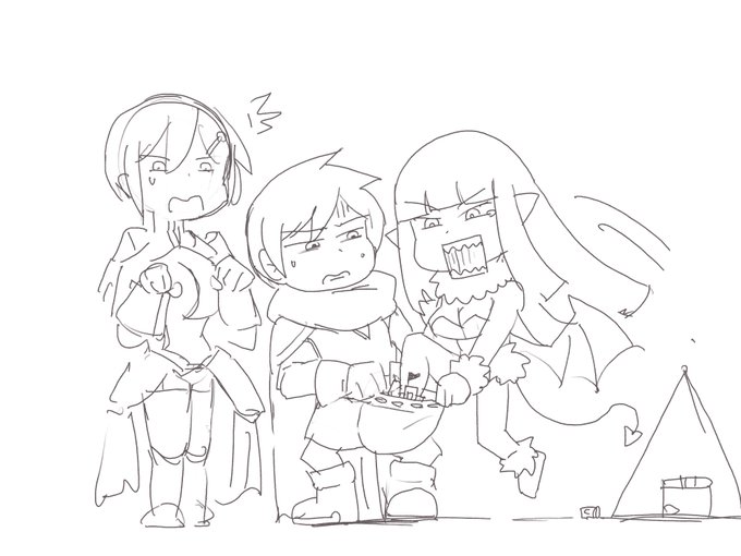 エヴァが強引に素早く断る暇もなく仲間になるとこ(イメージ) 