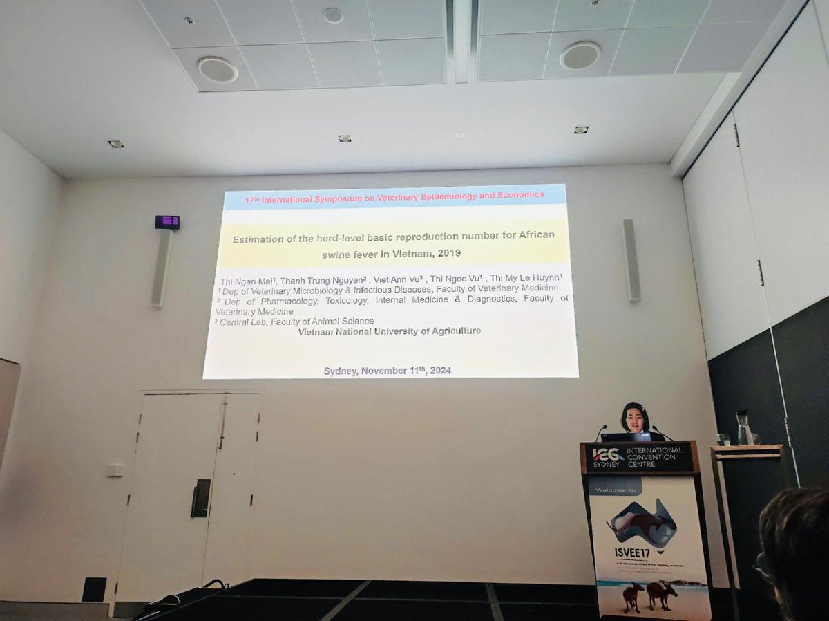 Asia Pacific Consortium of Veterinary Epidemiology (@apcove) on Twitter photo APCOVE bursaries fellows showcased their research at #ISVEE17, highlighting innovation and dedication in veterinary epidemiology. We're proud to support these future leaders in advancing #OneHealth.  
📸 Sneak peek of their journey!  
#APCOVE #ISVEE17 #VeterinaryEpidemiology APCOVE bursaries fellows showcased their research at #ISVEE17, highlighting innovation and dedication in veterinary epidemiology. We're proud to support these future leaders in advancing #OneHealth.  
📸 Sneak peek of their journey!  
#APCOVE #ISVEE17 #VeterinaryEpidemiology