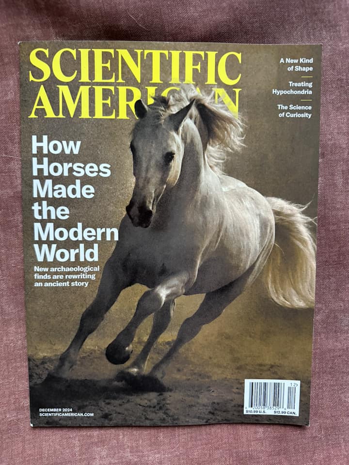 William Taylor (@wtt_taylor) on Twitter photo My story about horse domestication made this month's cover of <a href="/sciam/">Scientific American</a>! Check it out and read more in Hoof Beats: How Horses Shaped Human History from <a href="/ucpress/">University of California Press (is on Bluesky)</a> My story about horse domestication made this month's cover of <a href="/sciam/">Scientific American</a>! Check it out and read more in Hoof Beats: How Horses Shaped Human History from <a href="/ucpress/">University of California Press (is on Bluesky)</a>