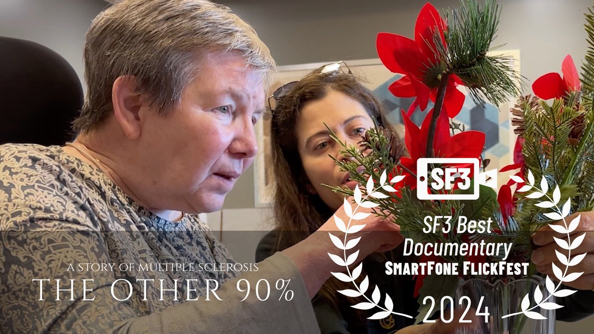 I am so honored to receive Best Documentary at <a href="/SF3Fest/">SF3</a> !