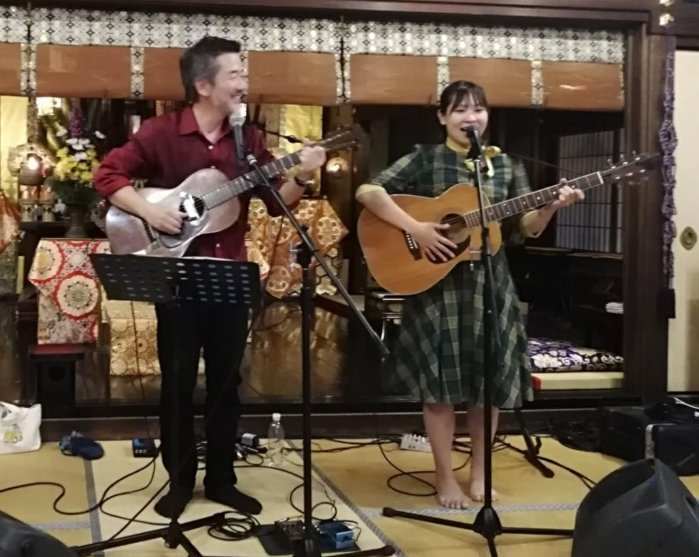 sateotachiai's tweet image. 『佛現寺「とまり木プロジェクト」いちごいちえvol.3芸術の秋編』
愉しく終演！
#佛現寺
#白山さやか
#SwingEasy
#石原耕
こちらをご覧ください
　　　　↓ ameblo.jp/rcko/entry-128…