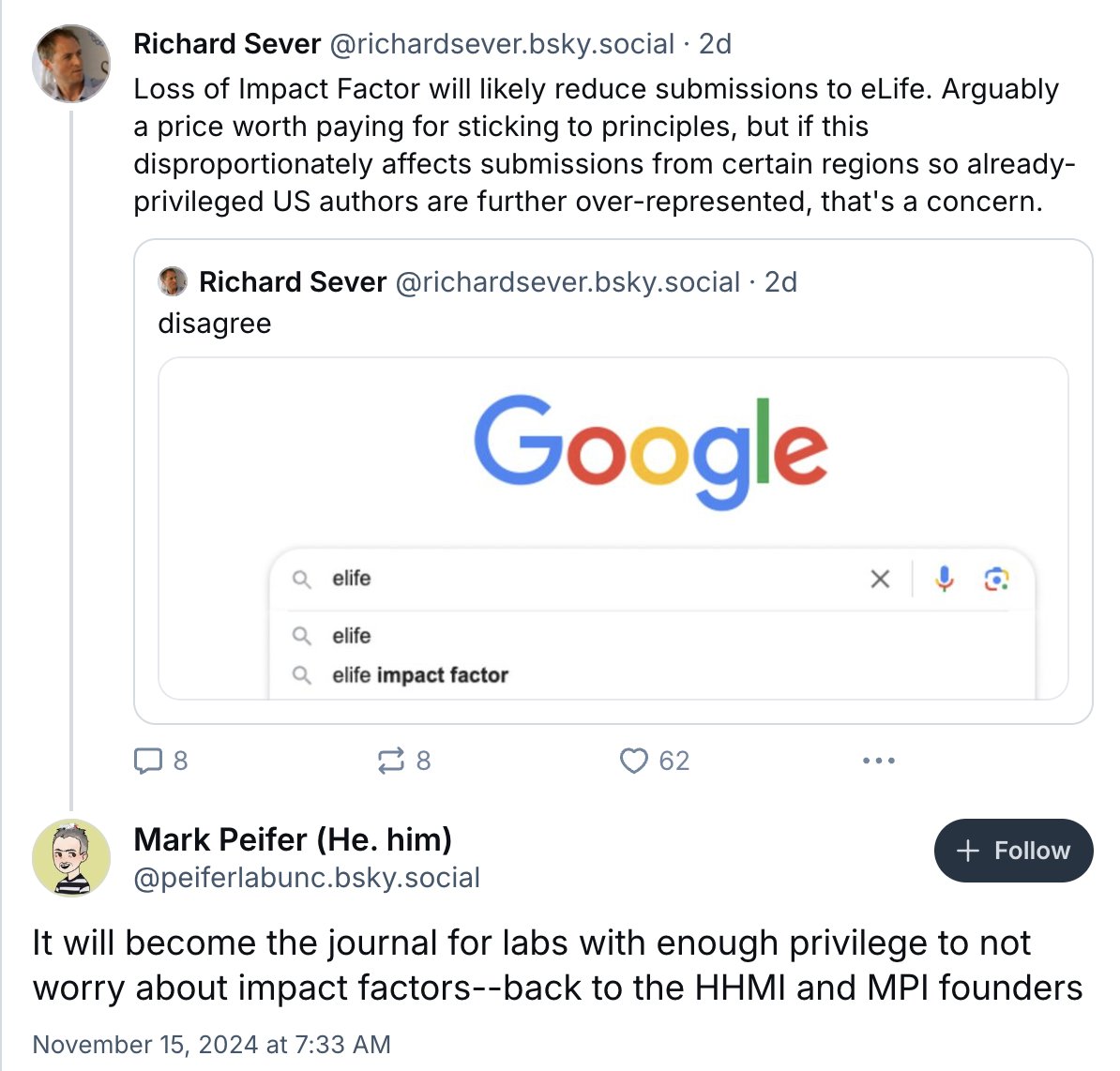 Michael Eisen tweet media