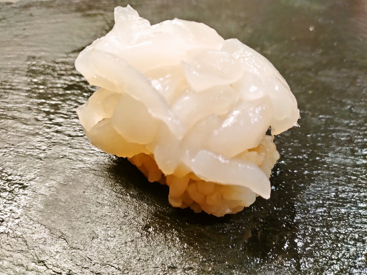 NewVegeta2020's tweet photo. 尾赤アジ／4日目
ソデイカ（おはぎ）

#津本式
#究極の血抜き
#熟成魚 https://t.co/VaGLKPLGLt