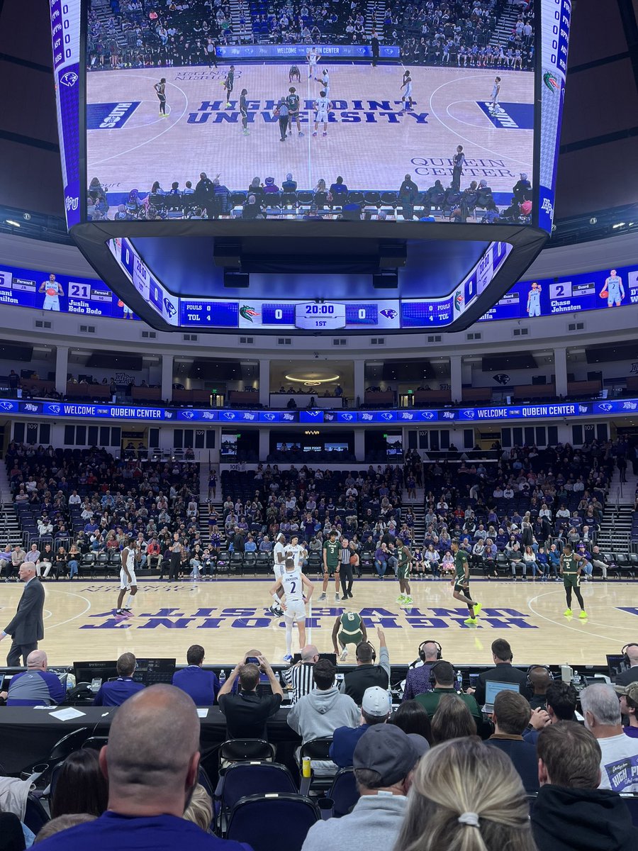 Thanks <a href="/HPUMBB/">HPU Men's Basketball</a> staff for a great unofficial visit!