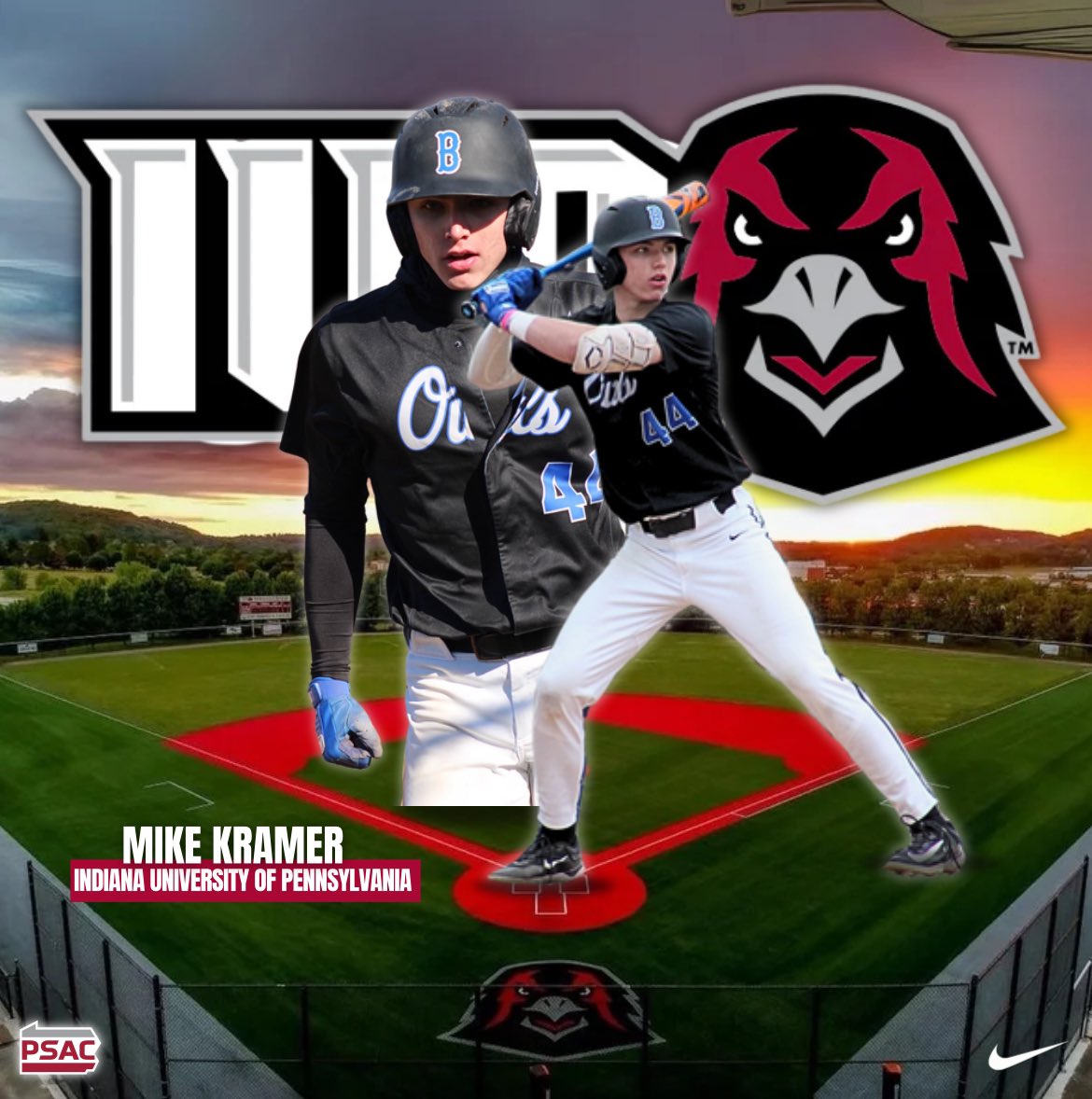 MikeyKramer_'s tweet photo. Proud to announce my commitment to @IUPBaseball https://t.co/imkdNN65Ja