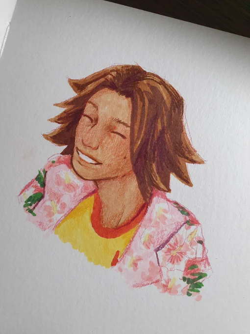 Daisuke doodle #Mouthwashing 