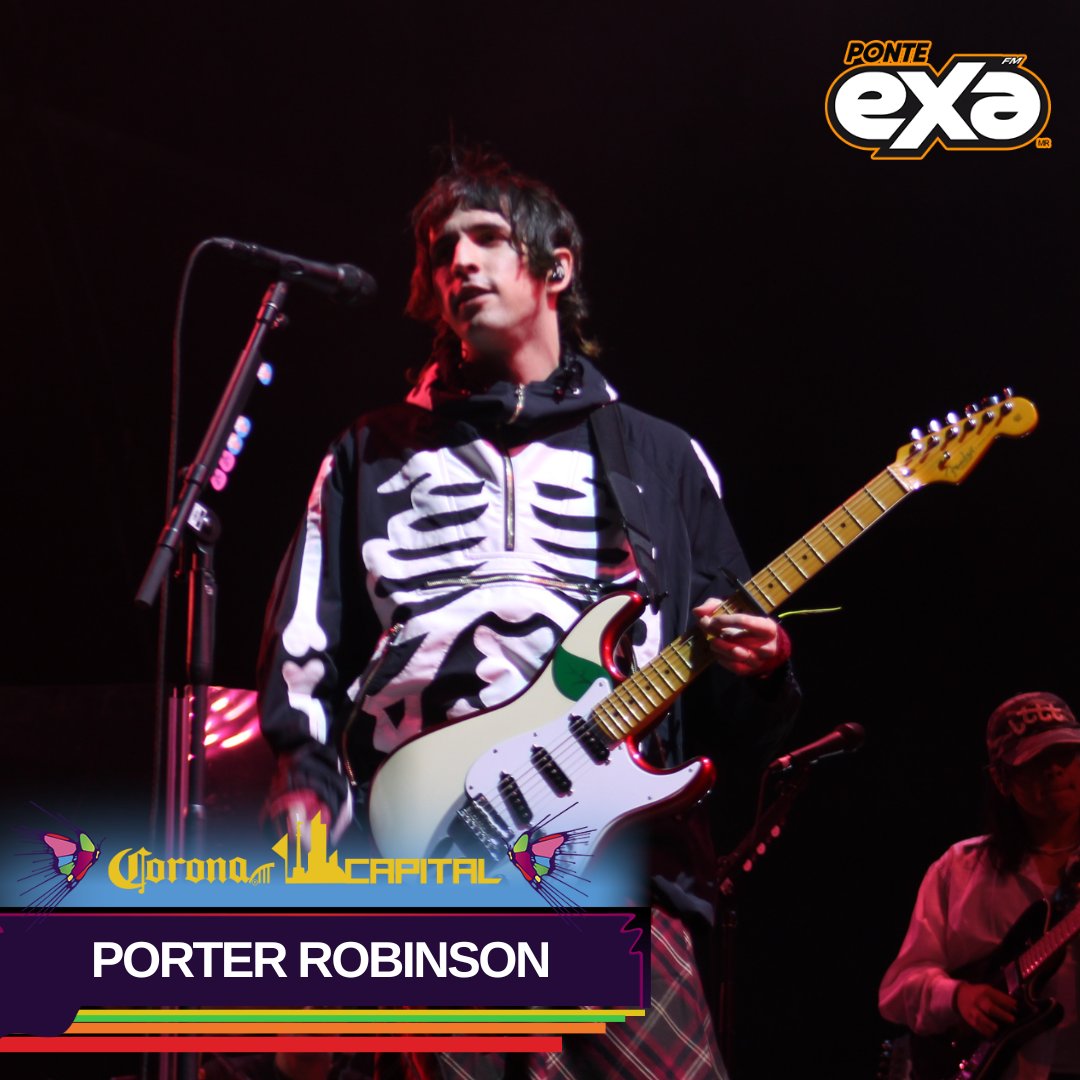 ExaFM's tweet photo. La música no solo se escucha, se vive y se siente 💫🎤 y así es como estamos viviendo en #CCEnExa 😎🫶 en compañía de #PorterRobinson https://t.co/GOokq730b0