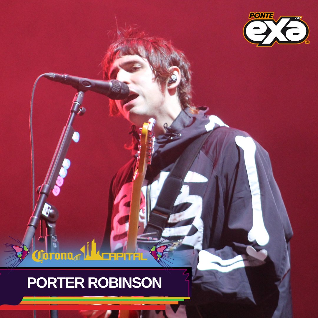 ExaFM's tweet photo. La música no solo se escucha, se vive y se siente 💫🎤 y así es como estamos viviendo en #CCEnExa 😎🫶 en compañía de #PorterRobinson https://t.co/GOokq730b0