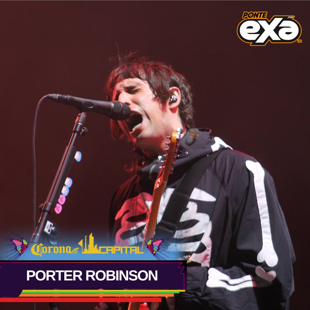 ExaFM's tweet photo. La música no solo se escucha, se vive y se siente 💫🎤 y así es como estamos viviendo en #CCEnExa 😎🫶 en compañía de #PorterRobinson https://t.co/GOokq730b0