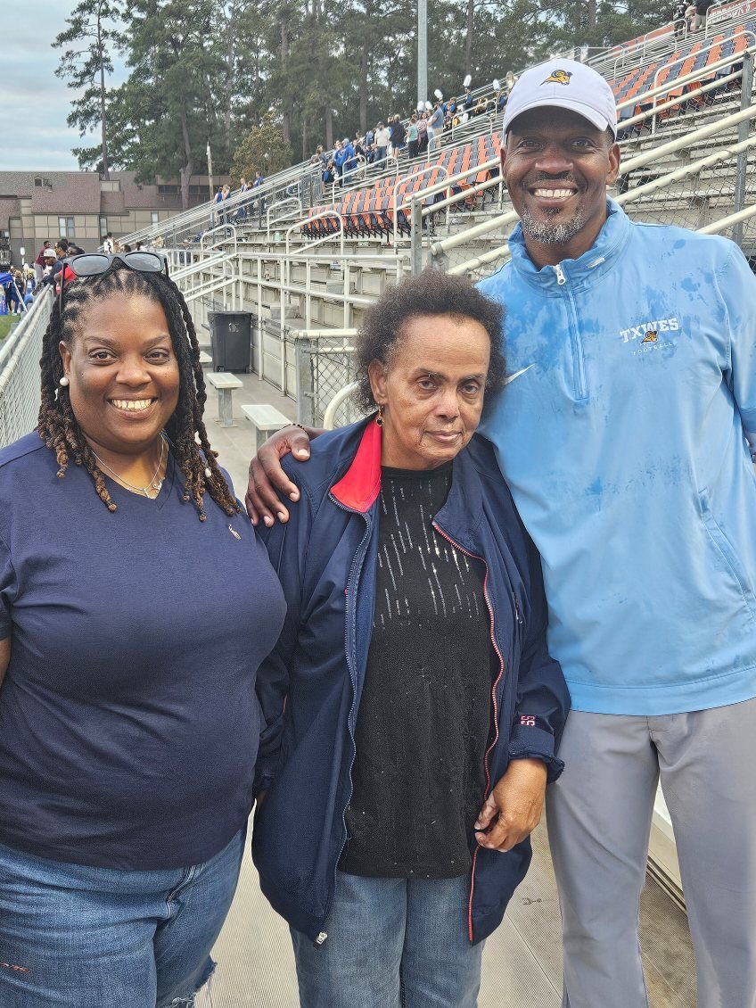 Made history and my mom was able to be apart of it!