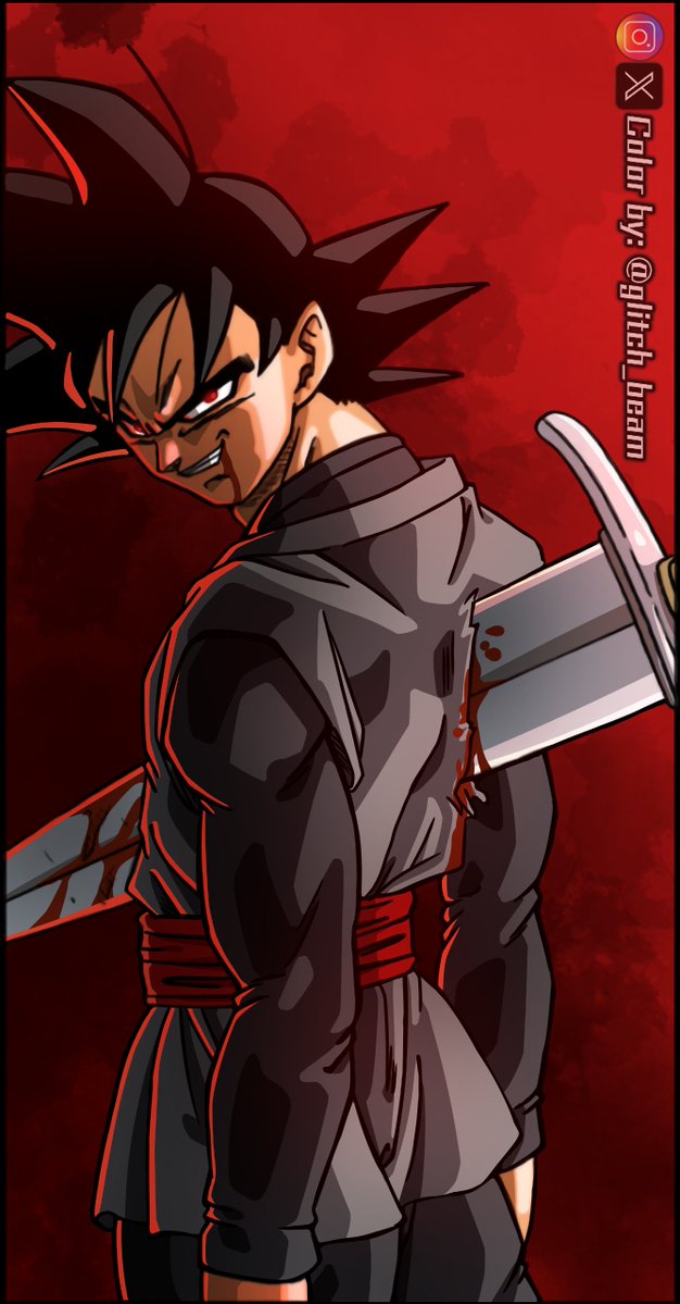 Black Goku atravesado por la espada de Trunks

#DragonBall #Goku