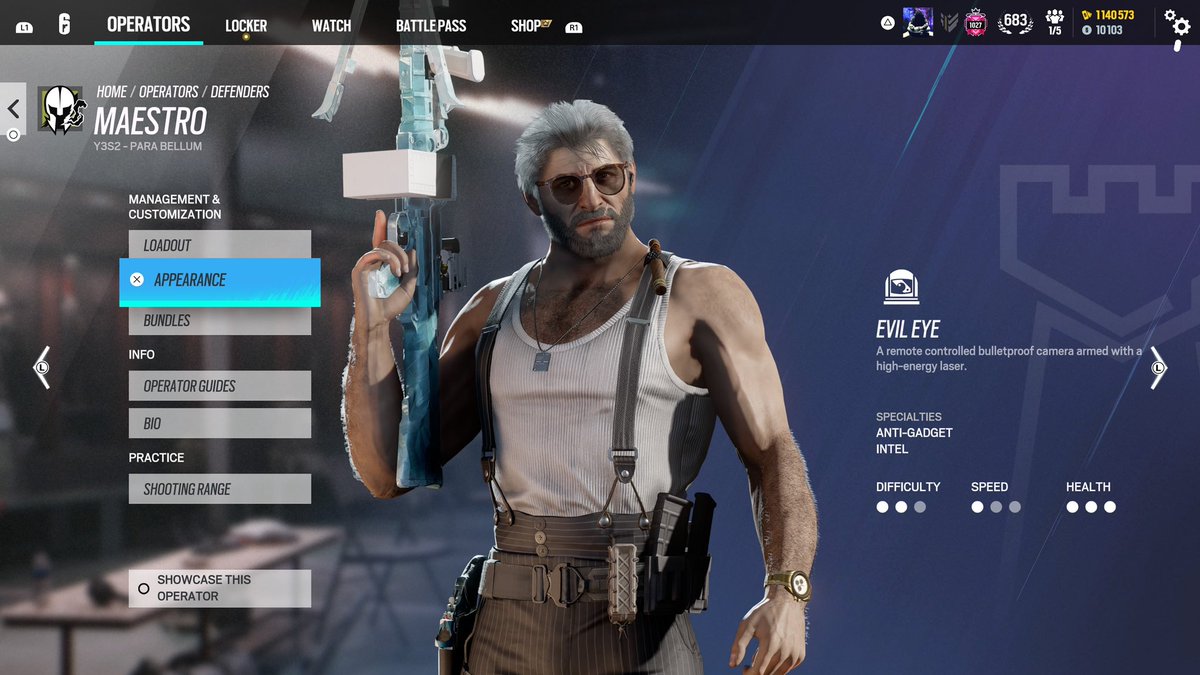 Thank youuu ubisoft for letting me part of the Rainbow Six Siege Content Creator Program, love this maestro elite skin!!
Gracias Ubisoft por dejarme ser parte del programa de Creadores de Contenido de Rainbow Six Siege, la mejor elite skin de maestro!!! 

#R6S #UbisoftPartner #Ad