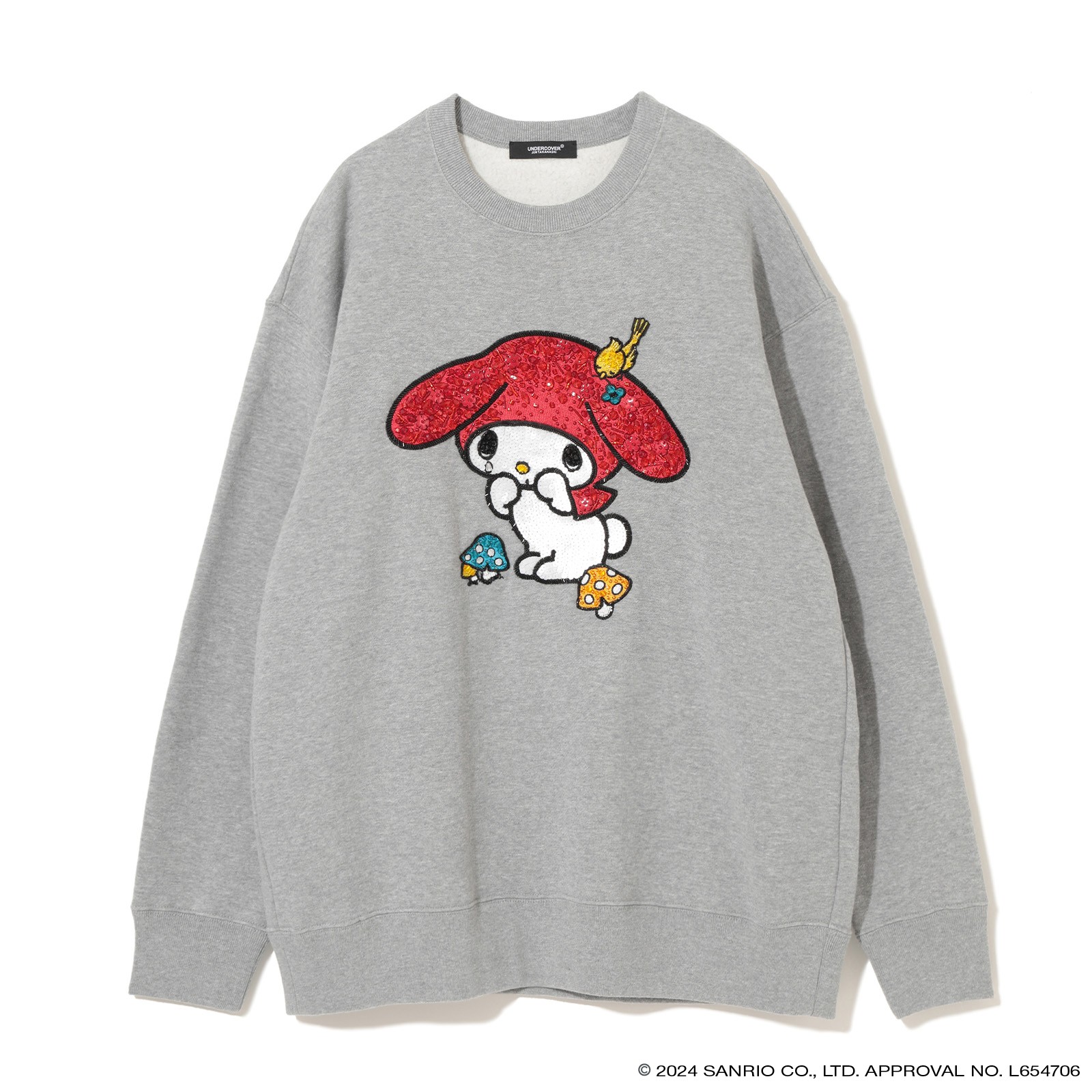 アンダーカバー スウェット サンリオコラボ パティ&ジミー アンダーカバーがサンリオとコラボ ハローキティ、パティ