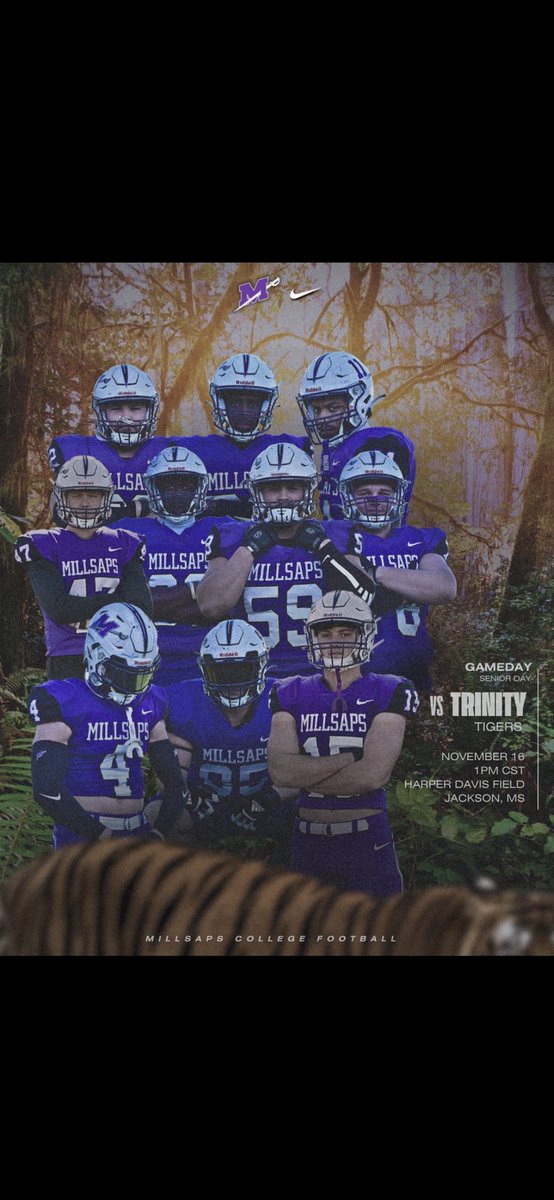 AustinM_2025's tweet photo. A great and final trip to Millsaps of the season, getting to tour campus and watch senior night against Trinity! @MajorsFootball @Coach_Lech @coach_lonardo @CoachDNew_ @SouthWaltonFB @PhilTisa https://t.co/auGWCsMCVx