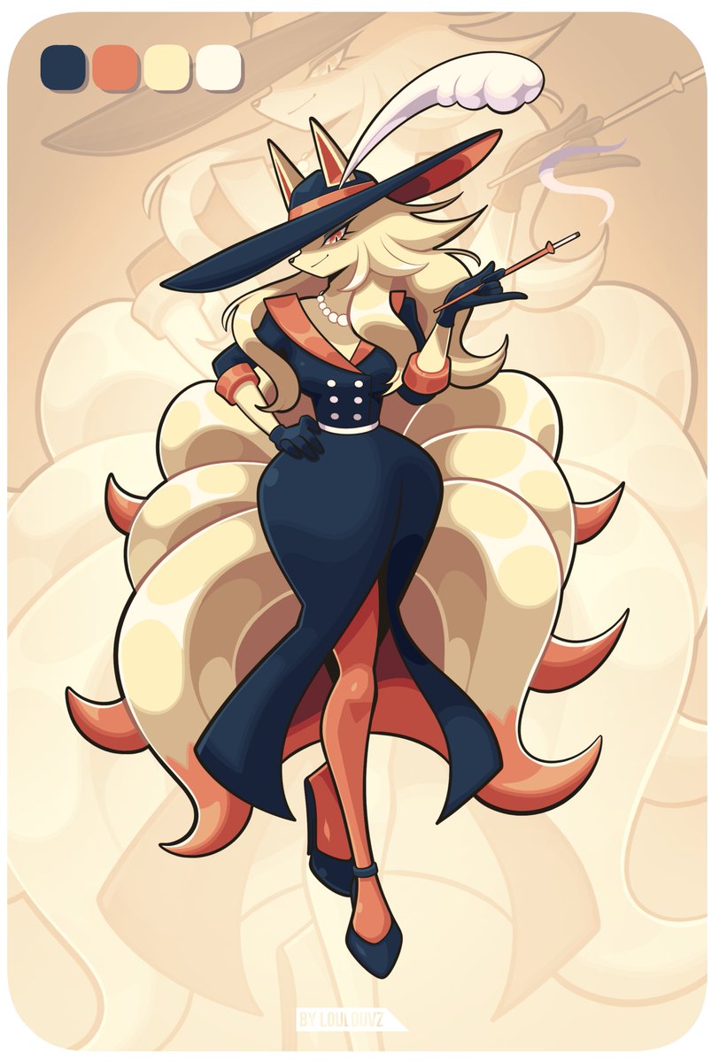 Ninetales Poke-Lady~