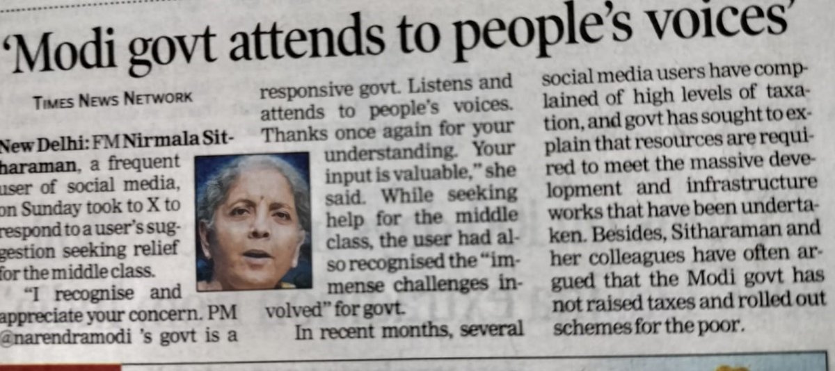 Subho Bhattacharya (@subho_connect) on Twitter photo # <a href="/nsitharaman/">Nirmala Sitharaman</a> <a href="/nsitharamanoffc/">Nirmala Sitharaman Office</a> <a href="/DasShaktikanta/">Shaktikanta Das</a> <a href="/PMOIndia/">PMO India</a> Strongly disagree Madam. Middle class who comply to all taxation norms are suffering from huge inflation and a 'tax' outlook from Govt. How can 4.8% tax payees manage 4 the rest of the country despite so rubust IT systems? # <a href="/nsitharaman/">Nirmala Sitharaman</a> <a href="/nsitharamanoffc/">Nirmala Sitharaman Office</a> <a href="/DasShaktikanta/">Shaktikanta Das</a> <a href="/PMOIndia/">PMO India</a> Strongly disagree Madam. Middle class who comply to all taxation norms are suffering from huge inflation and a 'tax' outlook from Govt. How can 4.8% tax payees manage 4 the rest of the country despite so rubust IT systems?