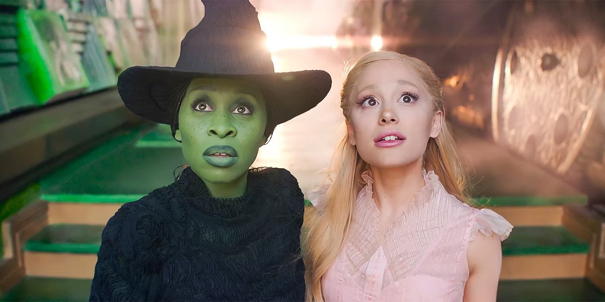 LolaLambchops's tweet photo. I was a little salty when I first found out #Wicked was going to be 2 parts. But I needed every minute of that magic and emotion. Wicked is perfection and everything my mind could have dreamt it could be on the big screen. Cynthia Erivo moved me to tears. #WickedMovie https://t.co/ObwCOO7B1O