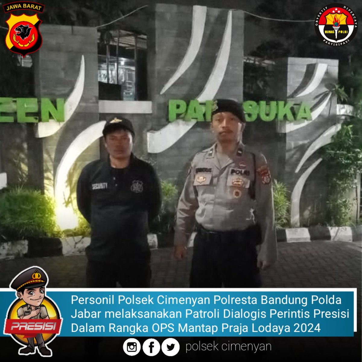 Polsek Cimenyan (@polsekcimenyan) on Twitter photo 