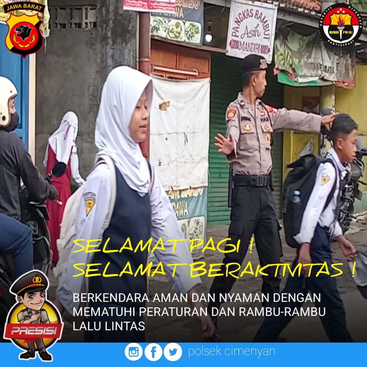 Polsek Cimenyan (@polsekcimenyan) on Twitter photo 