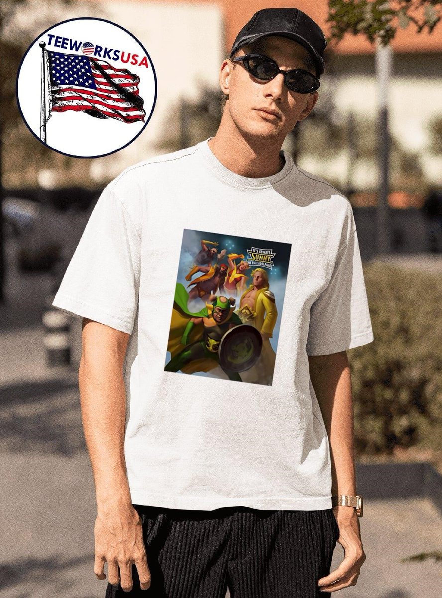 teeworksusa's tweet image. It’s Always Sunny in Philadelphia Shirt
For fans of the iconic show, this shirt is a must-have—funny, nostalgic, and cool.
teeworksusa.com/product/its-al…
#SunnyVibes #TVShowMerch #CasualStyle
