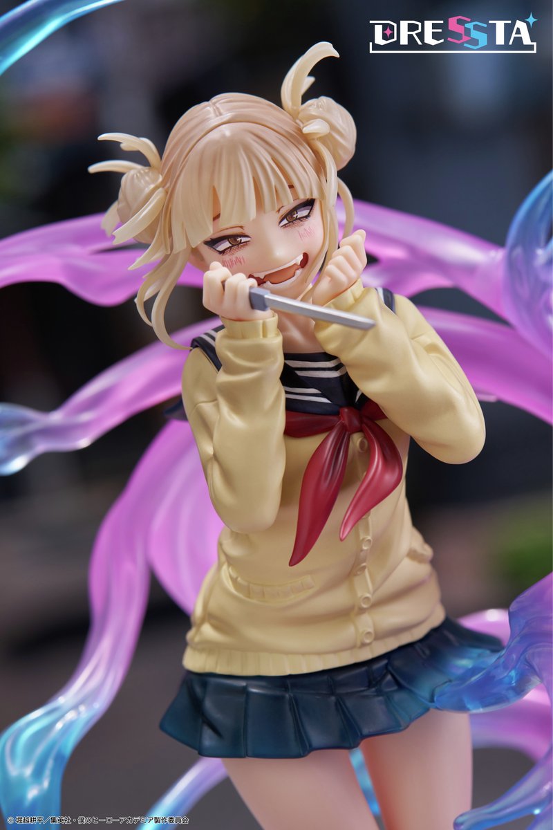 ヒロアカ トガヒミコ フィギュア DRESSTA 予約受付中／ 「#僕のヒーローアカデミア #DRESSTA #トガヒミコ」 新