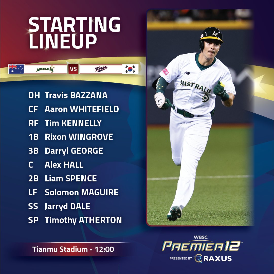 Premier12 presented by RAXUS tweet media