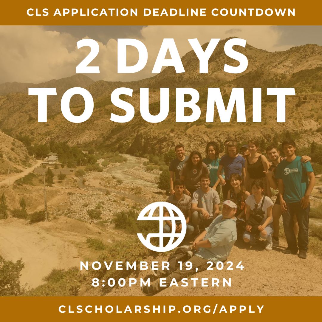CLSscholarship tweet picture
