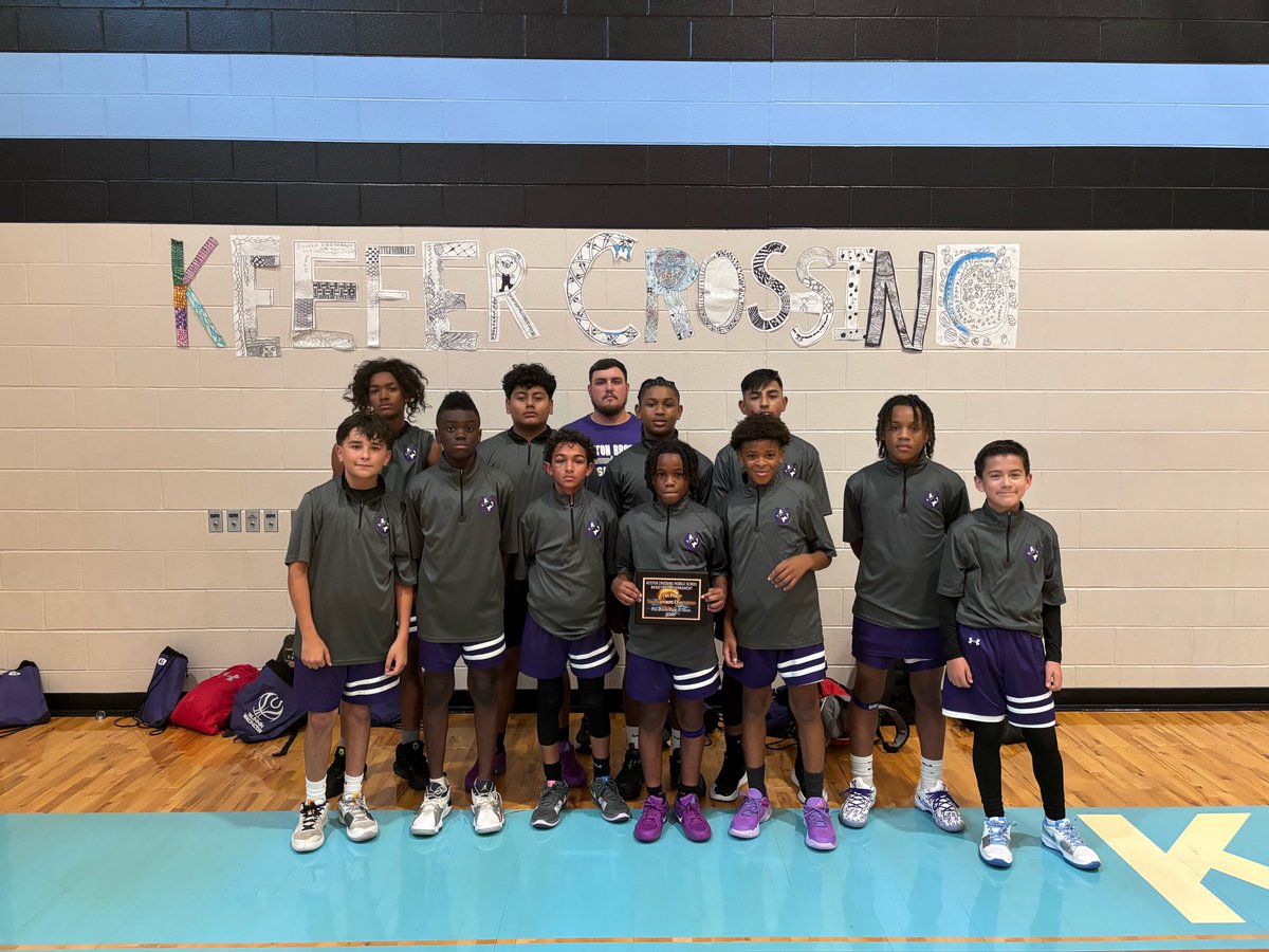 DaytonBBall25's tweet image. 7th Grade Broncos brought home the gold this weekend from the Keefer Crossing JH 🏀 tournament