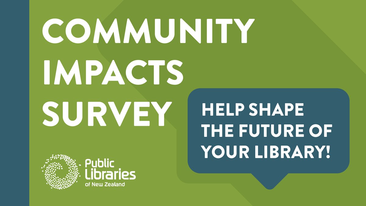 We’d love your input in helping shape the future of our public libraries through a super quick survey: tinyurl.com/TakeTheSurveyB… 😍

We promise it won’t take long, and it’s your chance to tell us how the library has impacted your life.
#HDlibraries #PLNZSurvey