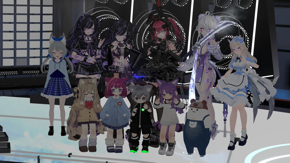 Sphere_VRC's tweet photo. #xrshowcase #mosaicwav
素晴らしいライブありがとう!!
こんなに素敵な舞台でお披露目する栄誉を与えて下さって、アバター改変士冥利に尽きますね。
今回は日ごろの宣伝効果もあってファンが沢山来てくれました、満足して貰えてたら嬉しいです! https://t.co/dJM0bm0T7k