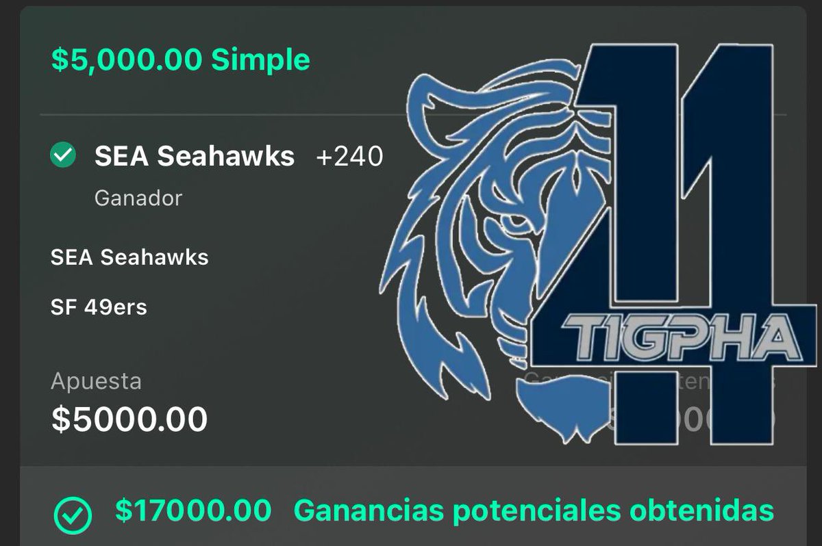 Tigpha's tweet photo. Mientras tu “Tipster” te mando 49gays ML -200 llega un Simple terrenal y te manda Seahawks ML +240 ✅
Nomas dile que se retire y si le da miedo perder que no apueste a la verga!
El pedo no es Que pierda sino que te cobre por perder con sus momios #ModoCulo https://t.co/LF4ZT7k5RD