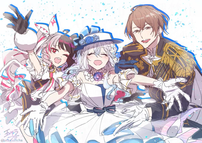 葉加瀬さんの新衣装めちゃかわい～～～～～～!!!だったねとわちゃわちゃかわいすぎていのち助かっちゃったね…の気持ちのSMC組 