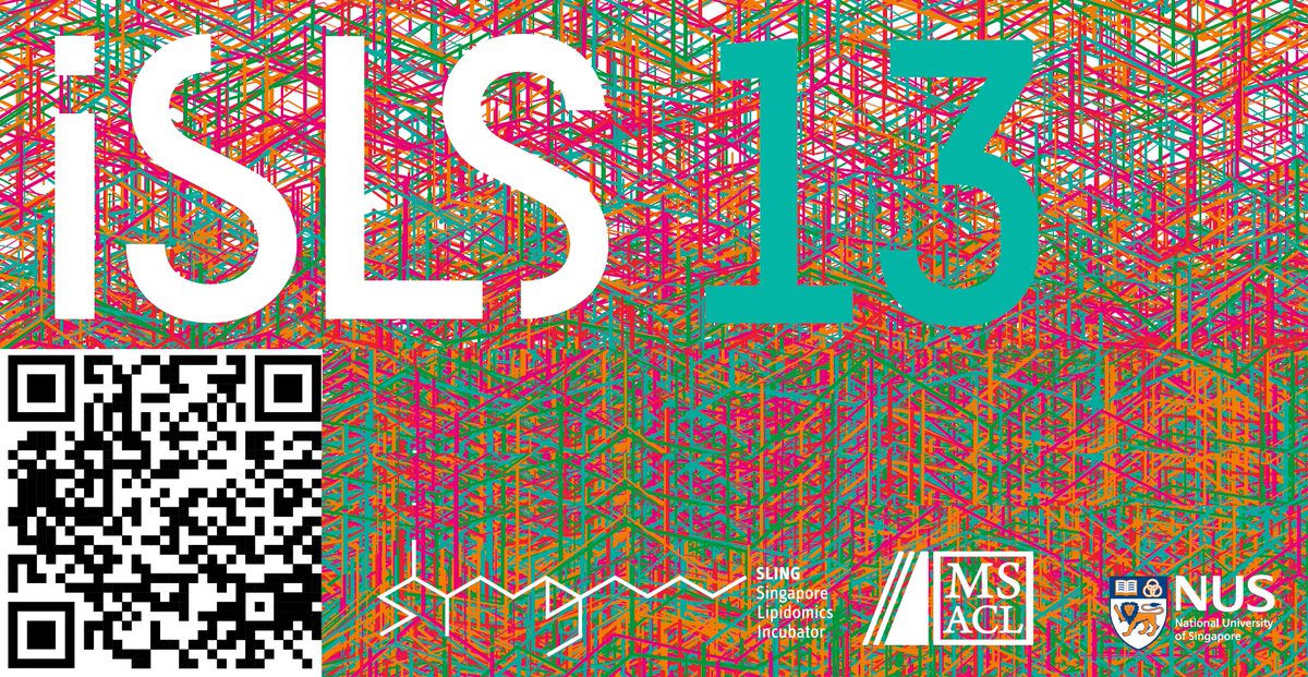 Registration and abstract submission for iSLS13 are now open. More info at sling.sg/isls. Looking forward to see you in Singapore in February! #iSLS #lipidomics