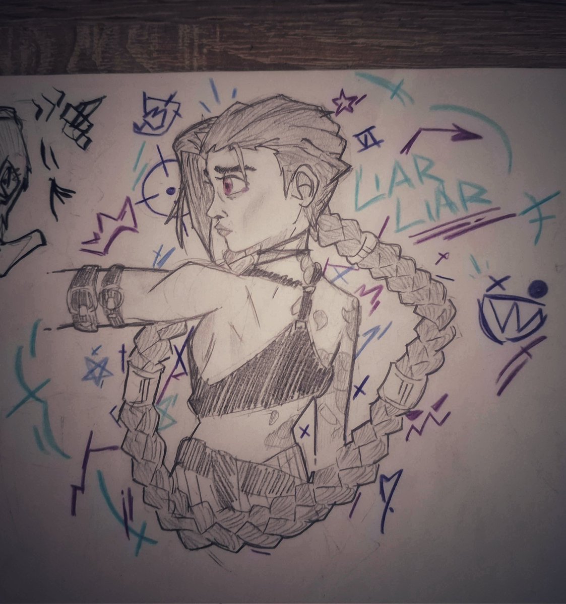 Shiyhoot's tweet photo. Get Jinxed 💥

#ArcaneSeason2 #Arcane #Jinx #arcanefanart https://t.co/xwIMH2OO3M