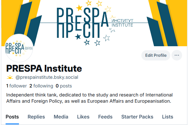Prespa Institute tweet media